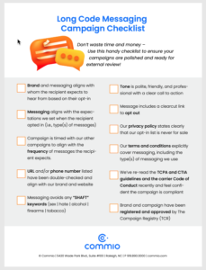 Text Messaging Campaign Registration Checklist