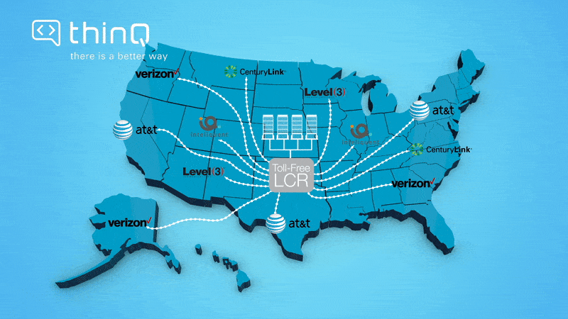 thinQ by Commio Toll Free Least Cost Routing LCR