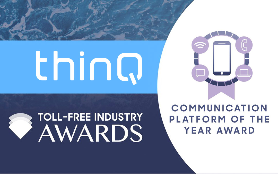 thinQ awarded Somos Toll-free CPaaS Award