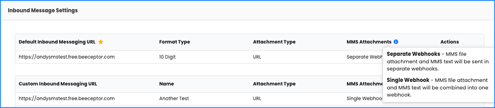 Receive inbound MMS as a single message/webhook