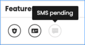 SMS pending in commio.io