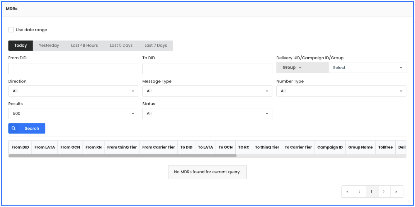Added Field for Group MMS Carrier Total Surcharge in the MDRs