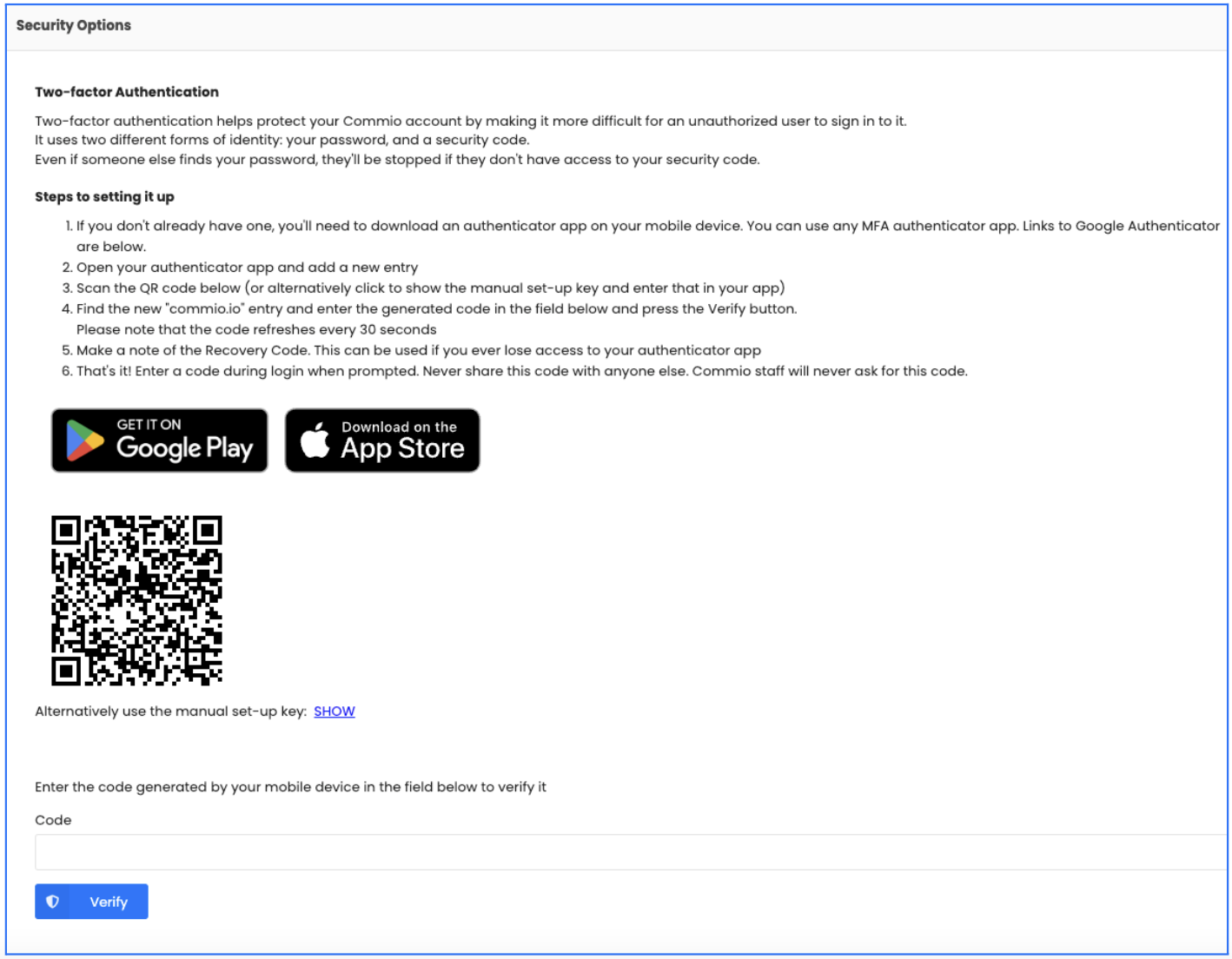 Two-factor Authentication