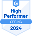 G2 High Performer Award, Spring 2024