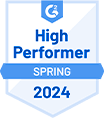 G2 High Performer Award, Spring 2024